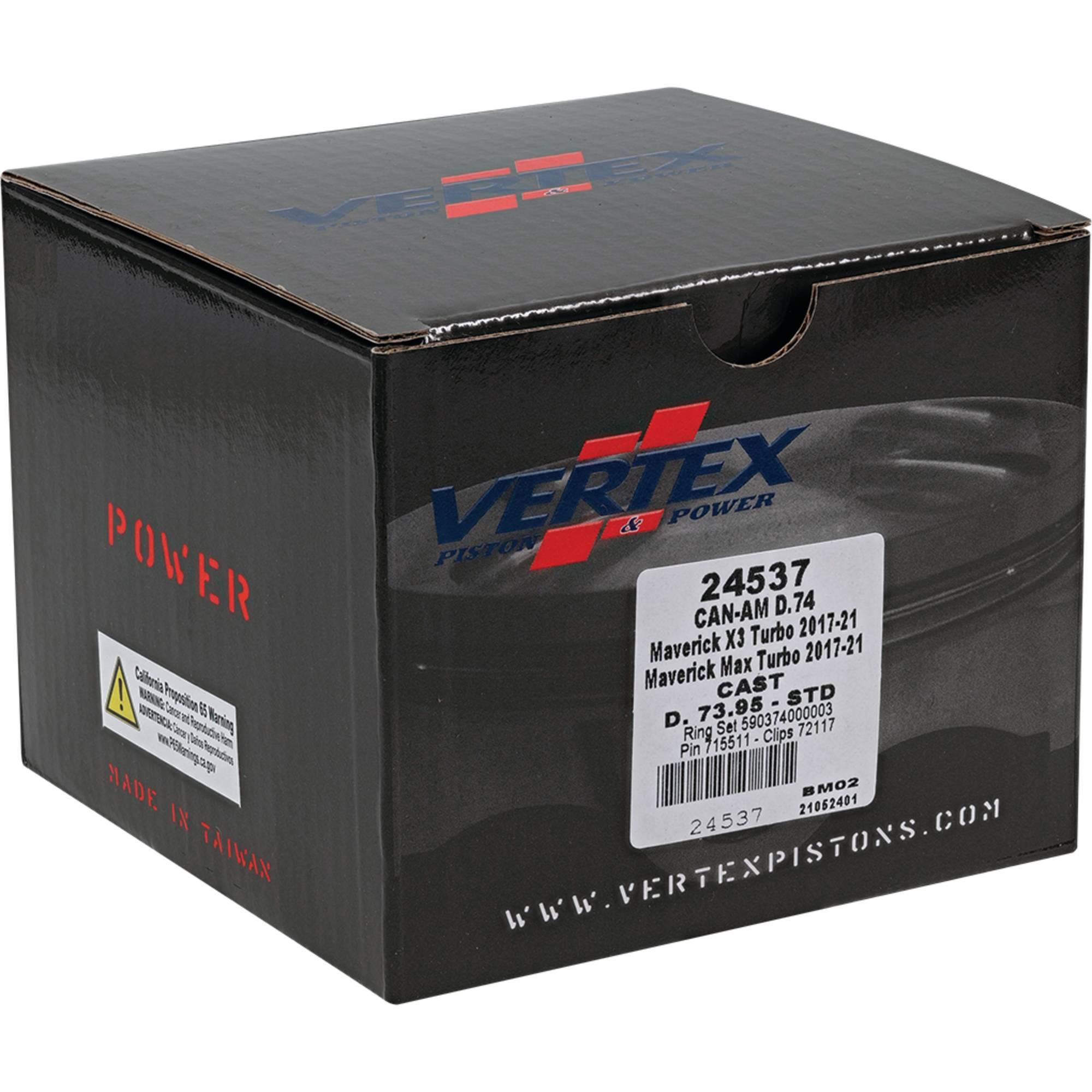 パーツ MAVERICK 83C40-3PH Mv83/400mm 24537 Cast Replica Piston Kit
